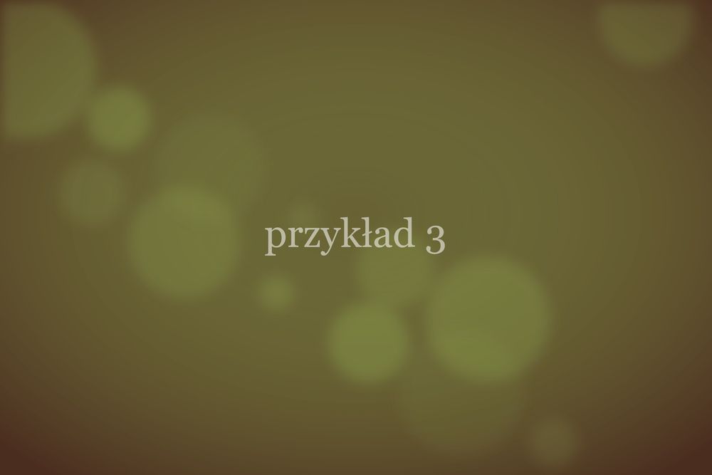 Przykład 3