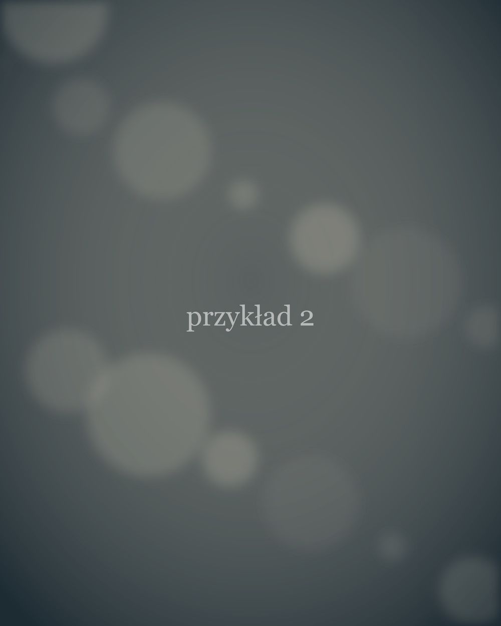 Przykład 2