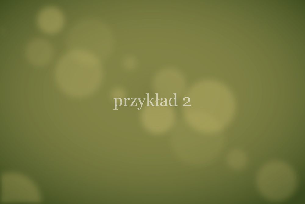 Przykład 2